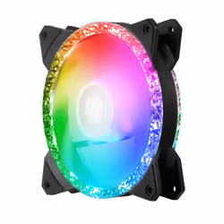 Cooler Master MasterFan MF120 Prismatic 3 IN 1 Boitier PC Ventilateur 12 cm Noir 3 pièce(s) - Vue supplémentaire 2