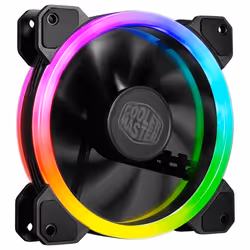 Cooler Master MasterFan MF120 S2, Ventilateur, 12 cm, 1200 tr/min, 15 dB, 32 cfm, Noir