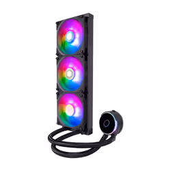 Cooler Master MasterLiquid PL360 Flux Processeur Liquid cooling kit 12 cm Noir - Vue supplémentaire 2