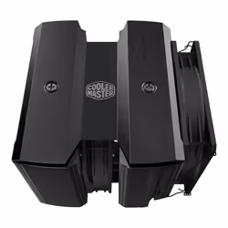 Réfrigérateur d'air silenceux MasterAir MA824 Stealth - Ventilateur 120/135mm Noir