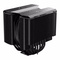 Réfrigérateur d'air silenceux MasterAir MA824 Stealth - Ventilateur 120/135mm Noir