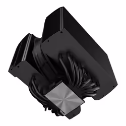 Réfrigérateur d'air silenceux MasterAir MA824 Stealth - Ventilateur 120/135mm Noir - Vue supplémentaire 5