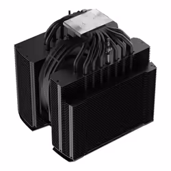 Réfrigérateur d'air silenceux MasterAir MA824 Stealth - Ventilateur 120/135mm Noir - Vue supplémentaire 7