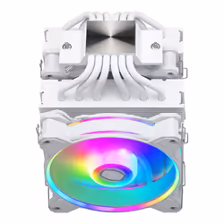 Cooler Master Hyper 622 Halo White Processeur Refroidisseur d'air 12 cm Blanc - Vue supplémentaire 7