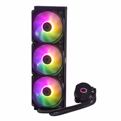 Cooler Master MasterLiquid 360L Core ARGB Processeur Kit de refroidissement du liquide 12 cm Noir - Vue supplémentaire 4