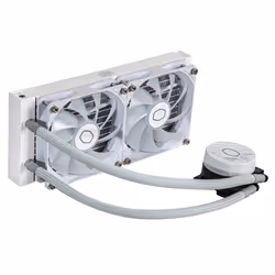 Cooler Master MasterLiquid 240L Core ARGB White Processeur Kit de refroidissement du liquide 12 cm Blanc - Vue supplémentaire 5