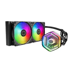 Cooler Master MasterLiquid 240 ATMOS Processeur Liquid cooling kit 12 cm Noir
