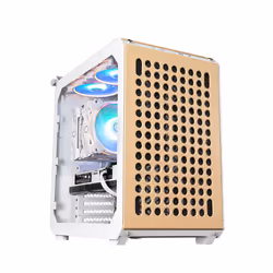 Cooler Master QUBE 500 Flatpack Macaron Edition Midi Tower Crème, Couleur menthe, Rose - Vue supplémentaire 14