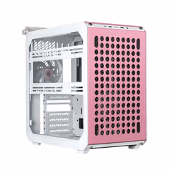 Cooler Master QUBE 500 Flatpack Macaron Edition Midi Tower Crème, Couleur menthe, Rose - Vue supplémentaire 18