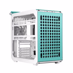 Cooler Master QUBE 500 Flatpack Macaron Edition Midi Tower Crème, Couleur menthe, Rose - Vue supplémentaire 3