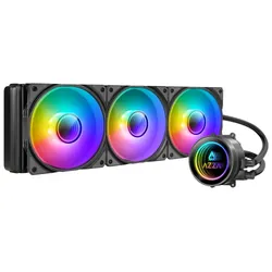 Azza LCAZ-360C-ARGB système de refroidissement d'ordinateur Processeur Kit de refroidissement du liquide 12 cm Noir 1 pièce(s)