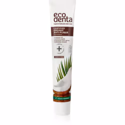 Le dentifrice Ecodenta Certified Organic Anti-plaque renforce l’émail des dents et protège ainsi vos dents contre les caries  ...