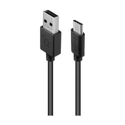 ACME CB1041 câble USB 1 m USB 2.0 USB C USB A Noir