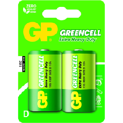 GP Batteries Greencell D Batterie à usage unique Chlorure de zinc