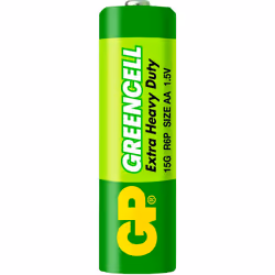 4x Piles AAA GP Greencell Extra Heavy Duty / R03 / 1.5V