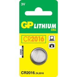 GP Batteries Lithium Cell CR2016 Batterie à usage unique
