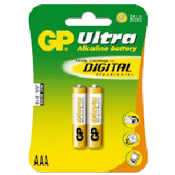 GP Batteries Ultra Alkaline 24AU-U2 AAA 1.5V Batterie à usage unique Alcaline