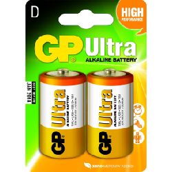GP Batteries Ultra Alkaline D Batterie à usage unique Alcaline