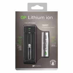 GP Batteries Lithium-ion lader L111 chargeur de batterie Pile domestique Secteur
