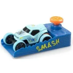 Exost 2 petites voitures Smash\u0026Go + 1 booster + accessoires - Pack Booster Duo