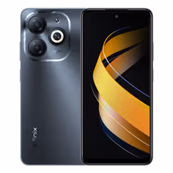 Infinix Smart 8, 16,8 cm (6.6"), 4 Go, 64 Go, 13 MP, Android 13 Go edition, Noir