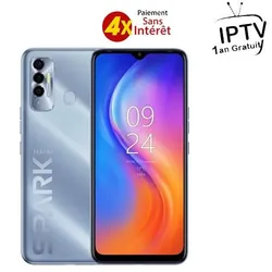 Tecno Spark 7P 4Go 64Go Bleu