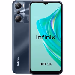Infinix Hot 20i, 16,8 cm (6.6"), 4 Go, 64 Go, 13 MP, Android 12, Noir