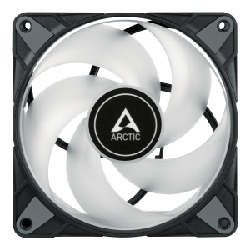ARCTIC P12 PWM PST A-RGB 0dB Boitier PC Ventilateur 12 cm Noir, Blanc