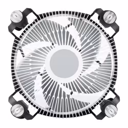 ARCTIC Alpine 17 Processeur Refroidisseur d'air 9,2 cm Noir, Argent - Vue supplémentaire 6