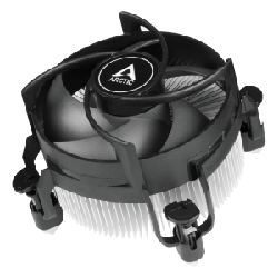 ARCTIC Alpine 17 CO Processeur Refroidisseur d'air 9,2 cm Noir, Argent 1 pièce(s)