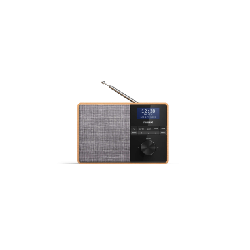 Radio Portatif Numérique Philips TAR5505/10 Noir/Gris/Bois