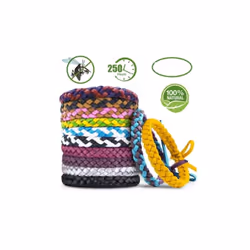 Bracelet anti moustique pour enfant pour une protection entre 5 et 7 jours. Contient des ingrédients 100 % naturels.