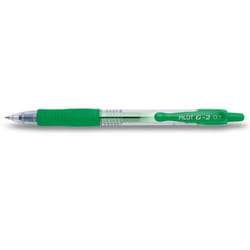 Pilot roller rétractable Gelpen G-2 vert