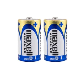 2 Piles D Maxell LR20 Alcaline