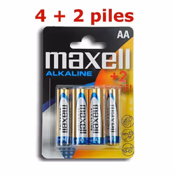 Varta -4906/4B, Batterie à usage unique, AA, Alcaline, 1,5 V, 4 pièce(s), Bleu, Or