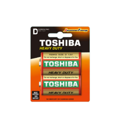 Toshiba R20KG BP-2TGTE SS pile domestique Batterie à usage unique D Chlorure de zinc