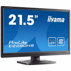 iiyama ProLite E2280HS-B1 écran plat de PC 21.5" Full HD LED Noir - Vue supplémentaire 4