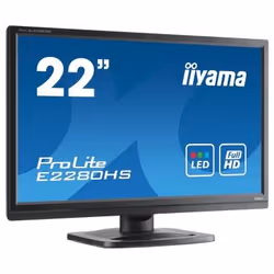 iiyama ProLite E2280HS-B1 écran plat de PC 21.5" Full HD LED Noir - Vue supplémentaire 8