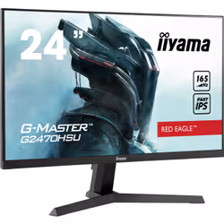 iiyama G-MASTER Red Eagle, 60,5 cm (23.8"), 1920 x 1080 pixels, Full HD, LED, 0,8 ms, Noir