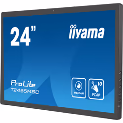 Écran de Signalisation Numérique 24" LED Full HD Noir Tactile - Iiyama T2455MSC-B1 - Vue supplémentaire 4