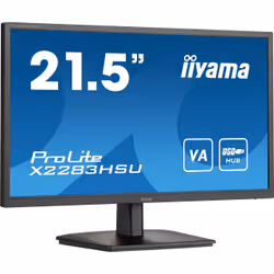 iiyama ProLite X2283HSU-B1 écran plat de PC 21.5" Full HD LCD Noir