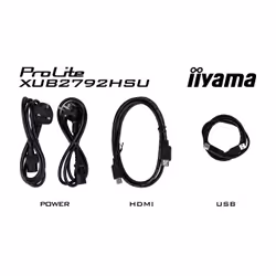 iiyama ProLite XUB2792HSU-B5 LED display 27" Full HD Noir - Vue supplémentaire 10