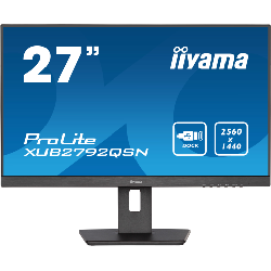 iiyama ProLite écran plat de PC 27" 2560 x 1440 pixels Wide Quad HD LED Noir