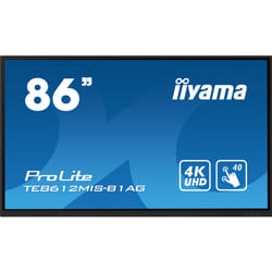 86" 4K UHD LED Wi-Fi Android 11 - Iiyama PROLITE TE8612MIS-B1AG Noir