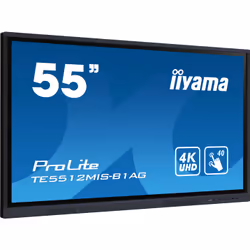 Numérique 55" 4K UHD LED WiFi Noir - Iiyama TE5512MIS-B1AG