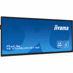iiyama PROLITE Carte A numérique 2,67 m (105") LED Wifi 450 cd/m² 5K Ultra HD Noir Écran tactile Intégré dans le processeur Android 24/7