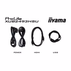 iiyama ProLite écran plat de PC 60,5 cm (23.8") 1920 x 1080 pixels Full HD LED Noir - Vue supplémentaire 14