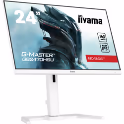iiyama GB2470HSU-W5 écran plat de PC 58,4 cm (23") 1920 x 1080 pixels Full HD LED Blanc - Vue supplémentaire 4