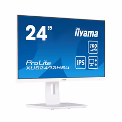iiyama XUB2492HSU-W6, 60,5 cm (23.8"), 1920 x 1080 pixels, Full HD, LED, 0,4 ms, Blanc