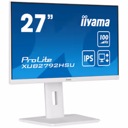 iiyama ProLite XUB2792HSU-W6, 68,6 cm (27"), 1920 x 1080 pixels, Full HD, LED, 0,4 ms, Blanc
